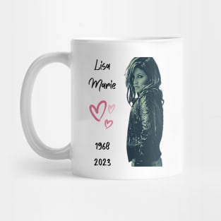 Lisa Marie Presley R.I.P Heartbreaker 1968- 2023 t shirt, coffee mug, hoodie, phone case, apparel T-Shirt Mug